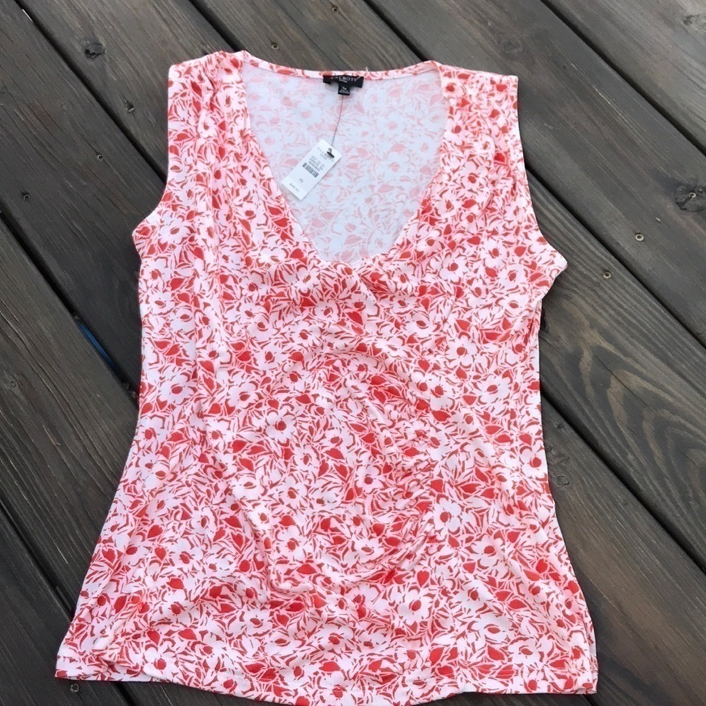 Talbots wrap top size PS